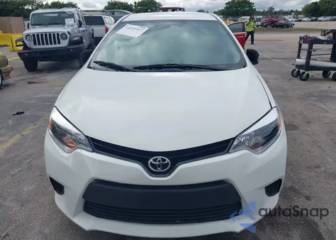 2016 Toyota Corolla L z USA, uszkodzony, nr VIN 2T1BURHE0GC511628